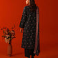 3 Piece - Embroidered Karandi Suit (Unstitched)