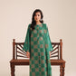 3 Piece - Embroidered Karandi Suit (Unstitched)