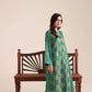 3 Piece - Embroidered Karandi Suit (Unstitched)