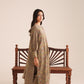 3 Piece - Embroidered Karandi Suit (Unstitched)