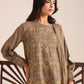 3 Piece - Embroidered Karandi Suit (Unstitched)
