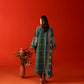 3 Piece - Embroidered Karandi Suit (Unstitched)