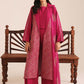 3 Piece - Embroidered Karandi Suit (Unstitched)