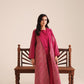 3 Piece - Embroidered Karandi Suit (Unstitched)