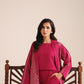 3 Piece - Embroidered Karandi Suit (Unstitched)