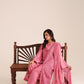 3 Piece - Embroidered Karandi Suit (Unstitched)