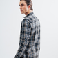 Men Button Down Casual Shirt