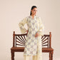3 Piece - Embroidered Karandi Suit (Unstitched)