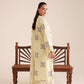 3 Piece - Embroidered Karandi Suit (Unstitched)