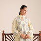 3 Piece - Embroidered Karandi Suit (Unstitched)