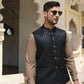 Men Black Waist Coat