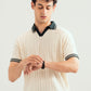 White Heritage  Knitted Polo - Men