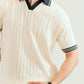 White Heritage  Knitted Polo - Men