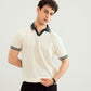 White Heritage  Knitted Polo - Men