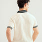 White Heritage  Knitted Polo - Men