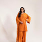 3 Piece - Embroidered Karandi Suit (Unstitched)