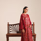 3 Piece - Embroidered Karandi Suit (Unstitched)