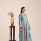 3 Piece - Embroidered Karandi Suit (Unstitched)