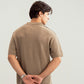 Pishtachu Crocheted Stripes Knitted Button Down - Men