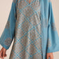 3 Piece - Embroidered Karandi Suit (Unstitched)