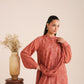 3 Piece - Embroidered Karandi Suit (Unstitched)