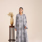3 Piece - Embroidered Karandi Suit (Unstitched)