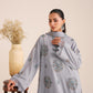 3 Piece - Embroidered Karandi Suit (Unstitched)