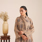 3 Piece - Embroidered Karandi Suit (Unstitched)