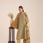 3 Piece - Embroidered Karandi Suit (Unstitched)