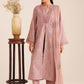 3 Piece - Embroidered Karandi Suit (Unstitched)