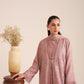 3 Piece - Embroidered Karandi Suit (Unstitched)