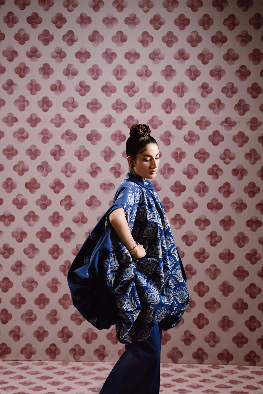 3 Piece - Embroidered Karandi Suit (Unstitched)