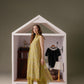 3 Piece - Embroidered Karandi Suit (Unstitched)