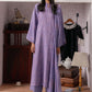 3 Piece - Embroidered Karandi Suit (Unstitched)