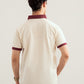 Off White Johhny Resort Polo - Maroon Collar - Men