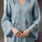 3 Piece - Embroidered Karandi Suit (Unstitched)