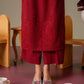 3 Piece - Embroidered Karandi Suit (Unstitched)