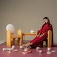 3 Piece - Embroidered Karandi Suit (Unstitched)