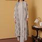3 Piece - Embroidered Karandi Suit (Unstitched)