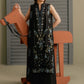 3 Piece - Embroidered Karandi Suit (Unstitched)