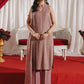 3 Piece - Self Crinkle Suit (Unstitched)
