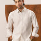 Riviera Blue Wide Stripe Casual Shirt - Men
