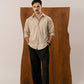 Dune Beige Casual Shirt - Men
