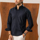 Navy Blue Casual Shirt - Men