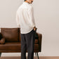 Alba White Casual Shirt - Men