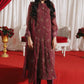 3 Piece - Self Crinkle Suit (Unstitched)