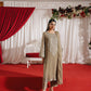 3 Piece - Self Crinkle Suit (Unstitched)