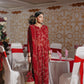 3 Piece - Self Crinkle Suit (Unstitched)