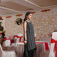 3 Piece - Self Crinkle Suit (Unstitched)