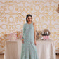 3 Piece - Self Crinkle Suit (Unstitched)
